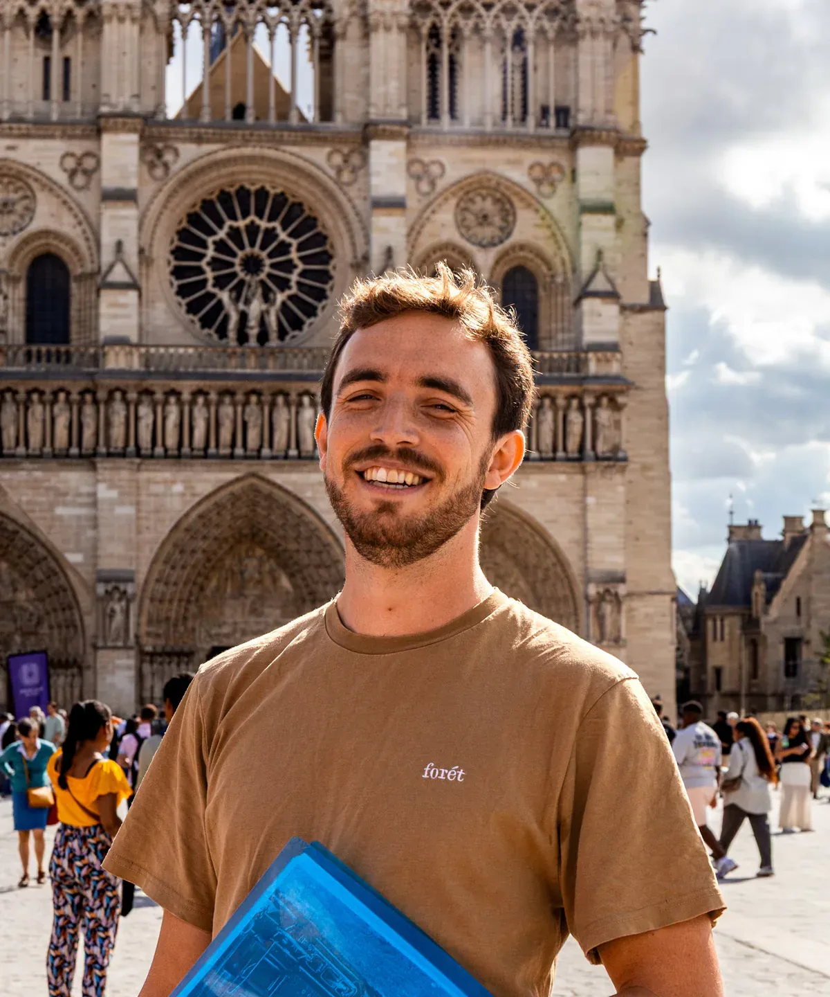 Clément Daguet-Schott, founder and guide of Paris History Tours