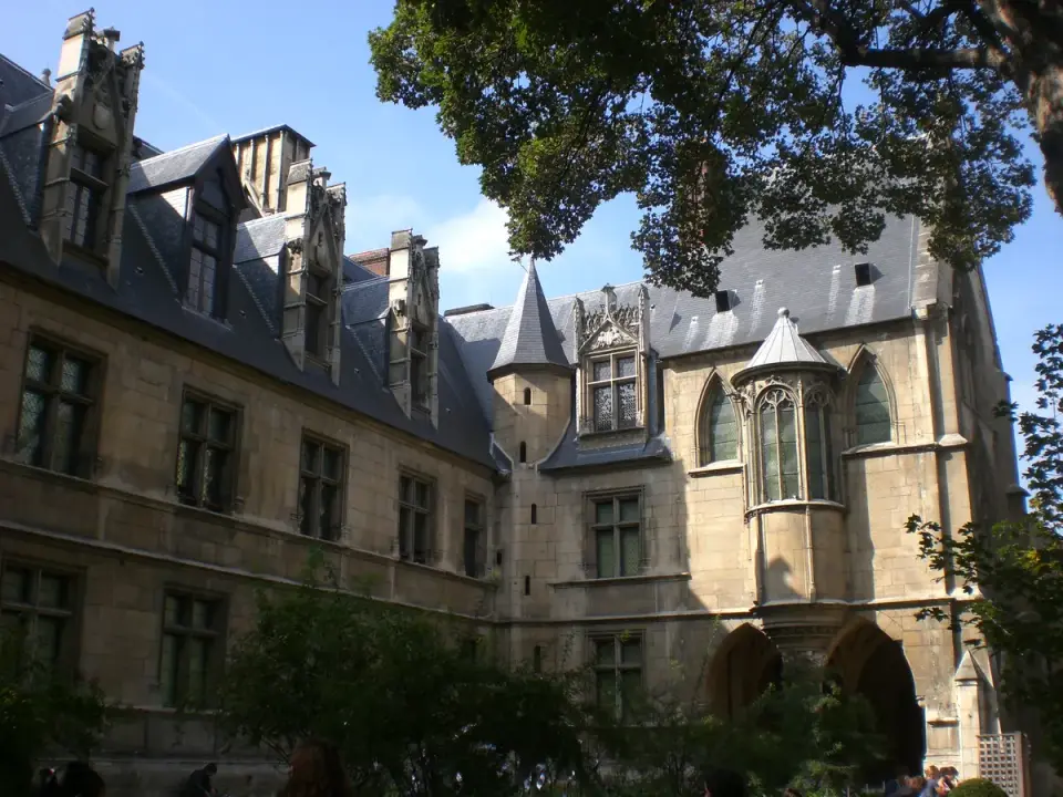 The Hôtel de Cluny, a medieval mansion in the Latin Quarter