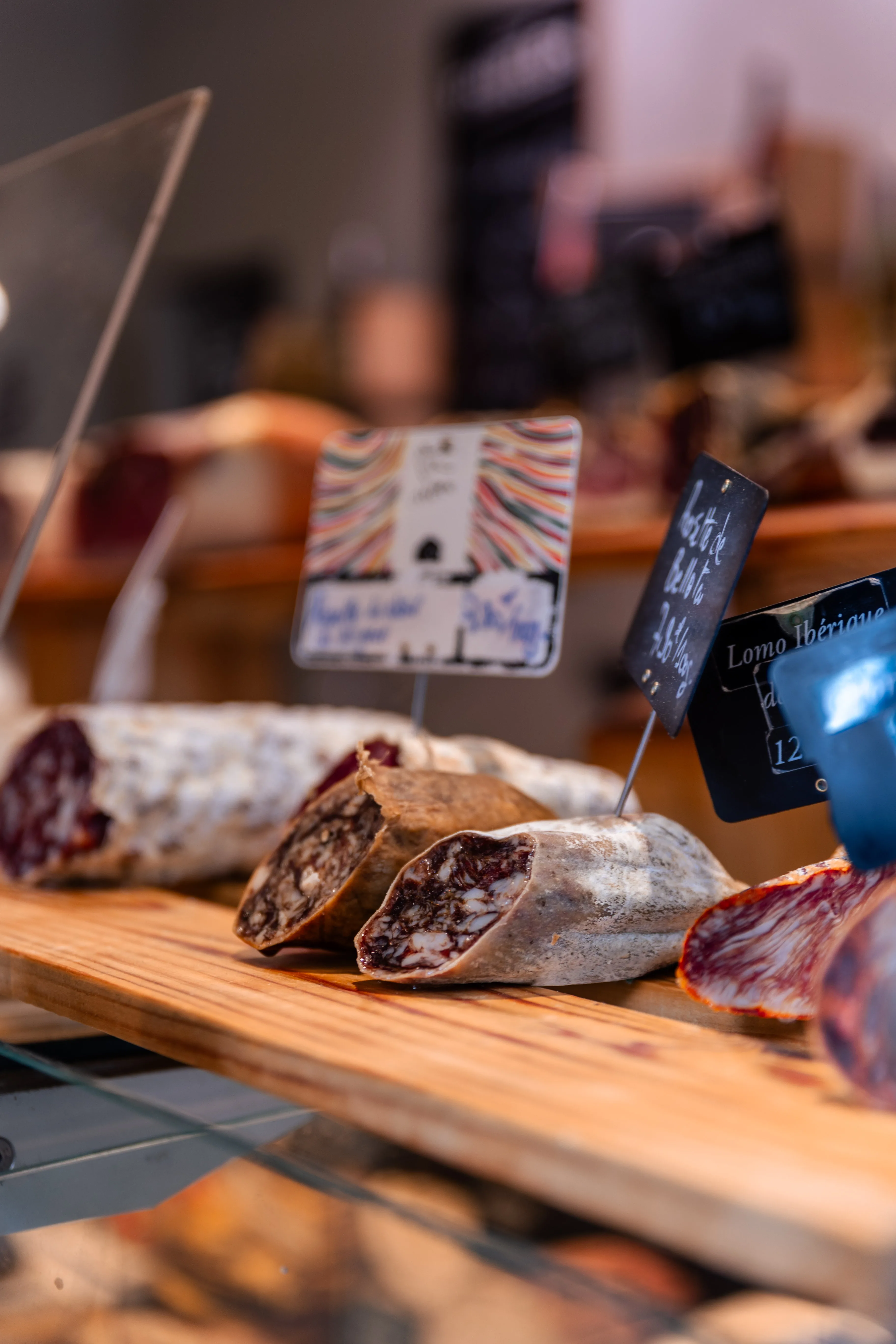 Planche de charcuterie ibérique — lomo