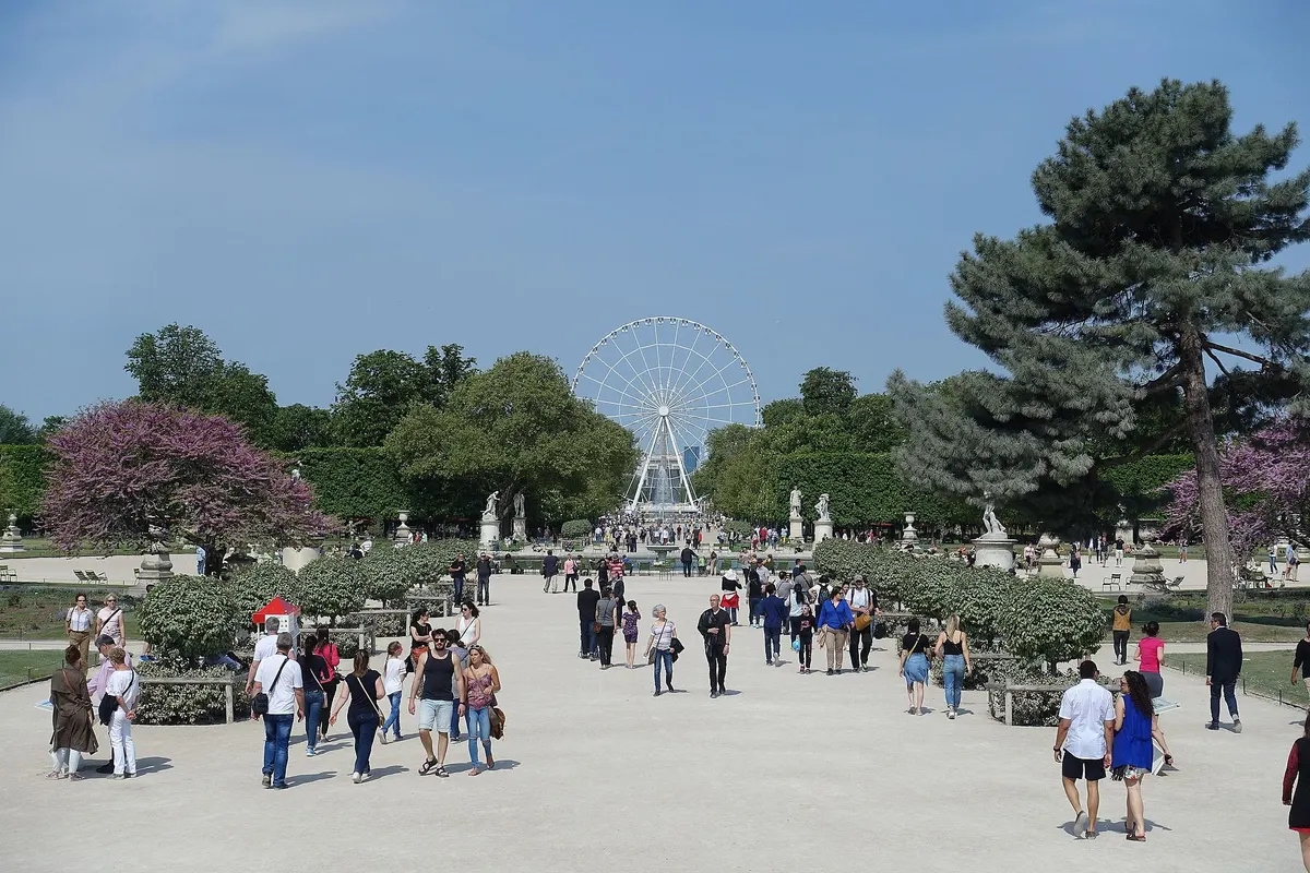 Tuileries Garden - Site of the royal palace