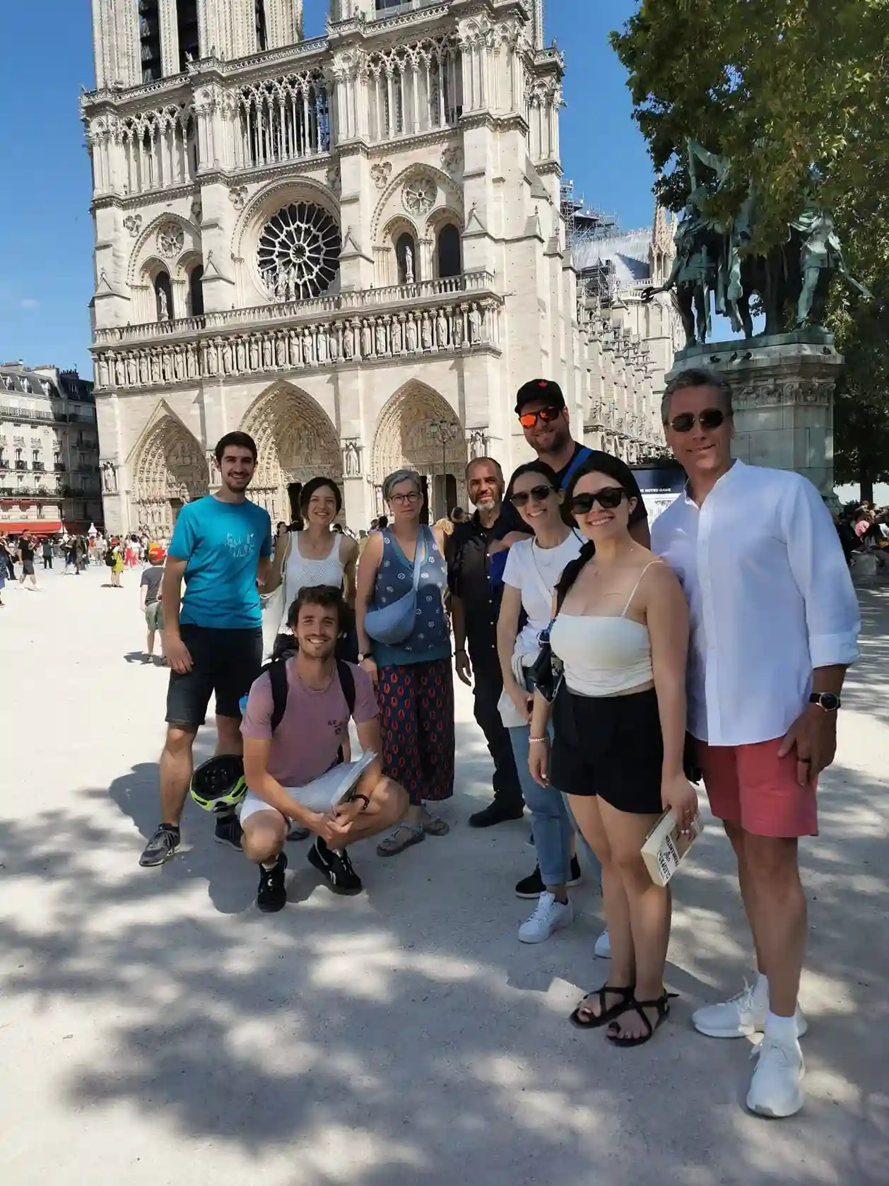 Group enjoying the tour