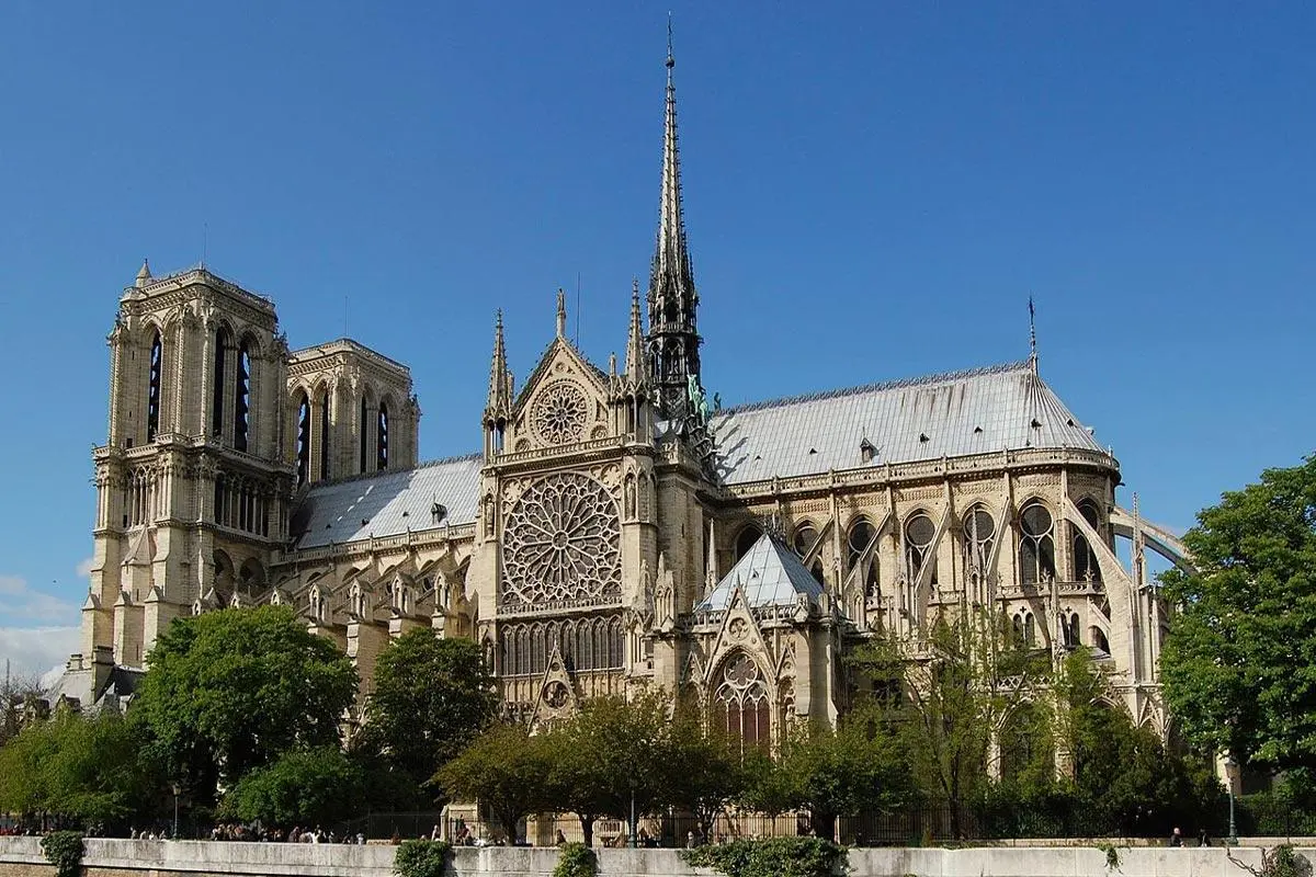 Liberation barricades near Notre-Dame